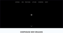 Desktop Screenshot of chophousenola.com