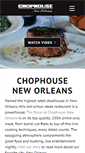 Mobile Screenshot of chophousenola.com